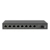 LevelOne GEP-0925 tinklo komutatorius Nevaldomas 2.5G Ethernet (100/1000/2500) Power over Ethernet (PoE) Juodas