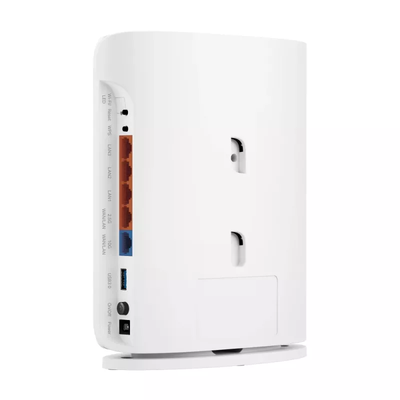 Belaidis maršrutizatorius TP‑Link Archer BE450 — Dviejų juostų (2,4/5 GHz), „Wi‑Fi 7“, Multi‑Gigabit Ethernet, 5 LAN prievadai, USB, baltas
