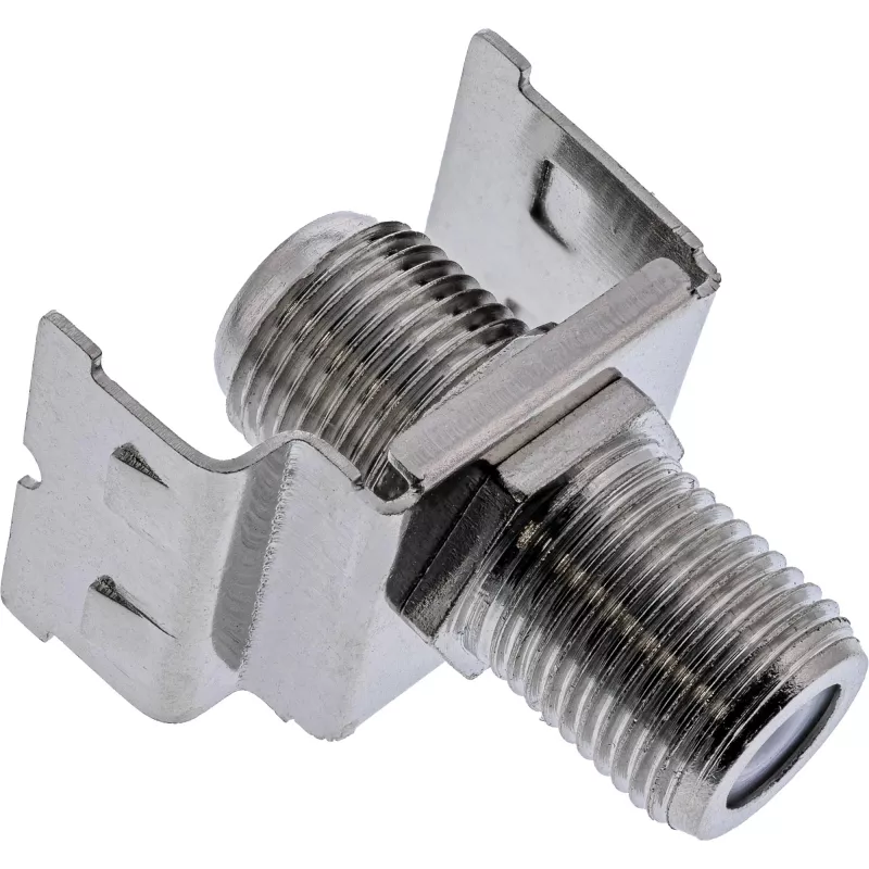 “InLine” RJ45 Keystone Jack Snap-In modulis Cat.6a, su dulkių dangteliu, sidabrinis