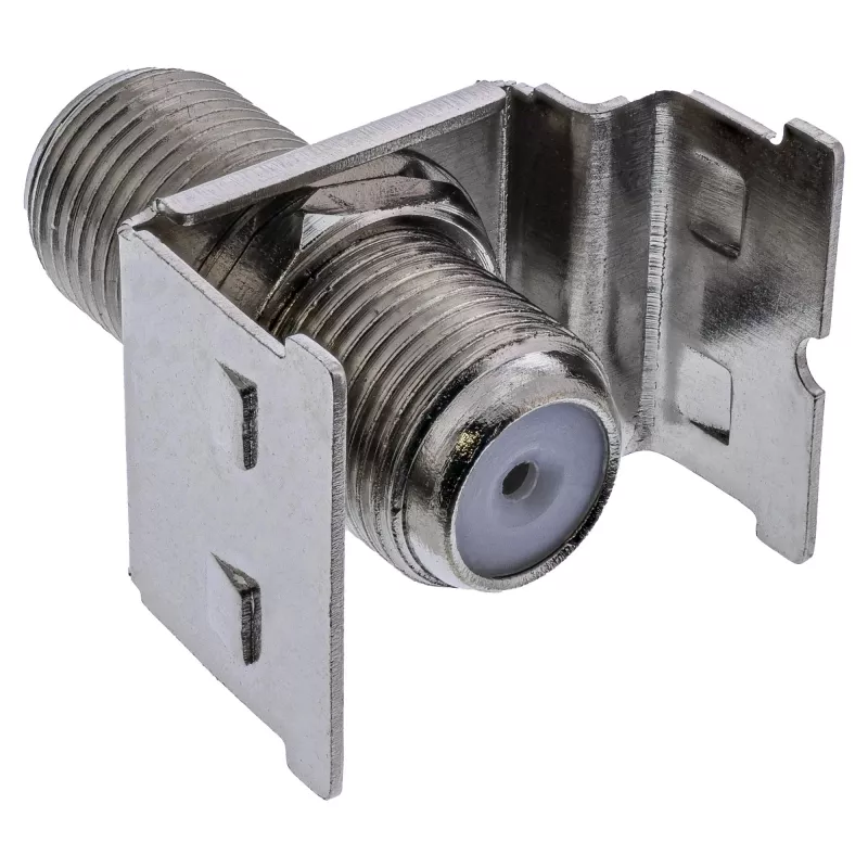 “InLine” RJ45 Keystone Jack Snap-In modulis Cat.6a, su dulkių dangteliu, sidabrinis