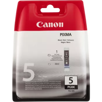 Canon PGI-5BK rašalo kasetė 1 vnt. Originali standartinės išeigos juoda