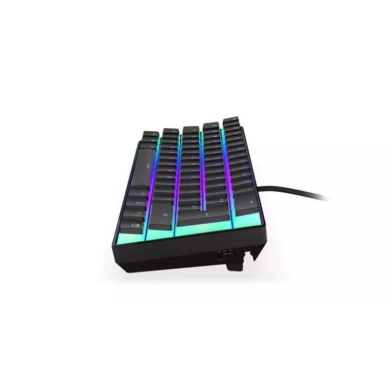 Žaidimų klaviatūra ENDORFY Thock Compact RF belaidė USB QWERTZ 61 klavišas RGB LED