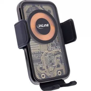 InLine 23156Q laikiklis Pasyvus laikiklis Mobilusis telefonas / išmanusis telefonas Juoda, įvairiaspalvė