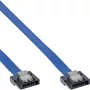 InLine SATA 6Gb/s laidas mažas kištukas 0,15m su fiksatoriais (birus)