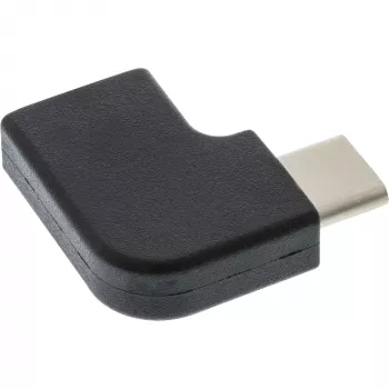 InLine USB 3.2 Gen.2 adapteris, USB-C kištukas / USB-C lizdas, kampinis