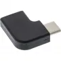 InLine USB 3.2 Gen.2 adapteris, USB-C kištukas / USB-C lizdas, kampinis