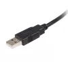 StarTech.com 1 m USB 2.0 A į B kabelis - M/M, 1 m, USB A, USB B, USB 2.0, 0,48 Gbit/s, Juoda