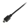 StarTech.com 2 m Mini USB 2.0 kabelis - A į Mini B - M/M, 2 m, USB A, Mini-USB B, USB 2.0, Vyriška/Vyriška, Juoda