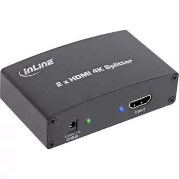 InLine HDMI skirstytuvas / daliklis, 2 prievadų, 4K2K suderinamas