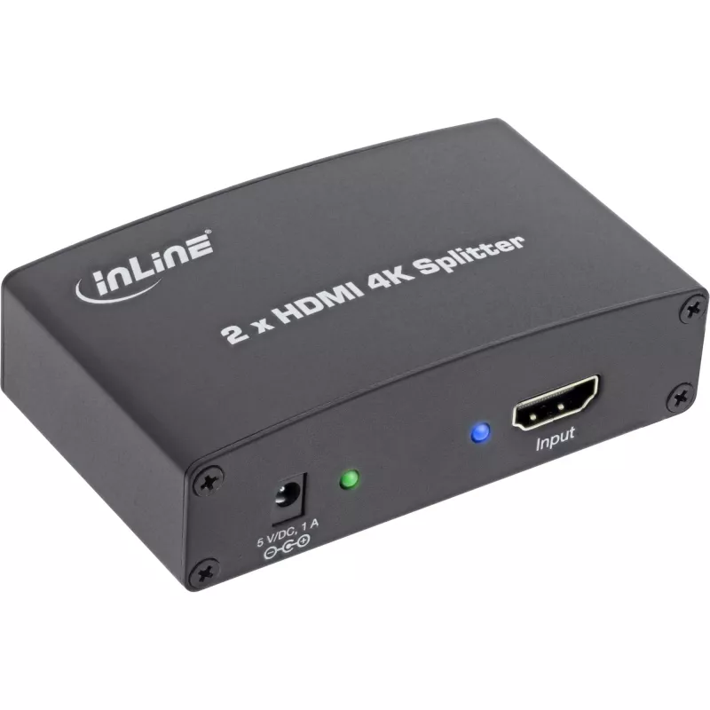 InLine HDMI skirstytuvas / daliklis, 2 prievadų, 4K2K suderinamas