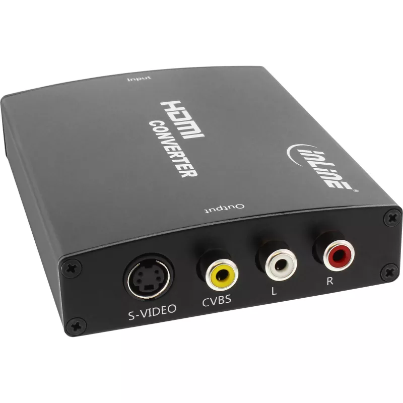 InLine HDMI į S-Video keitiklis + RCA garso keitiklis