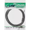 InLine Micro-USB 2.0 ilginimo kabelis, Micro-B kištukas/lizdas, juoda/auksinė, 3 m