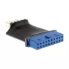 InLine USB 3.0 į 2.0 adapteris vidinis USB3.0 19 kontaktų į USB2.0 vidinis įrenginys