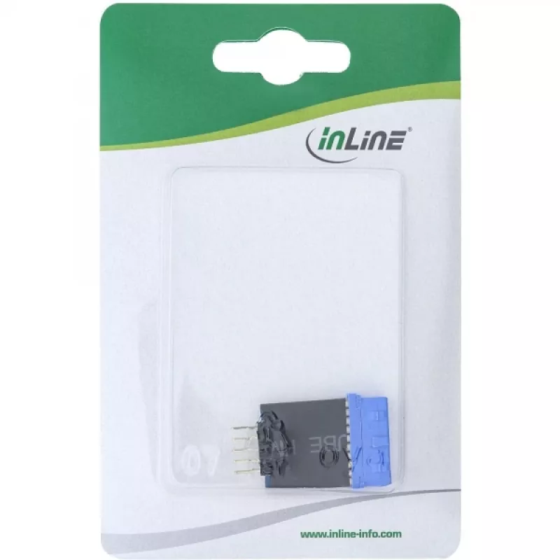 InLine USB 3.0 į 2.0 adapteris vidinis USB3.0 19 kontaktų į USB2.0 vidinis įrenginys