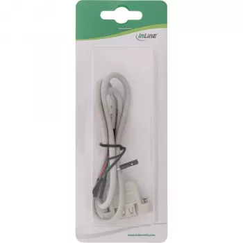 USB 2.0 adapterio kabelis InLine 33440F 0,60 m USB A moteriška / vidinė jungtis