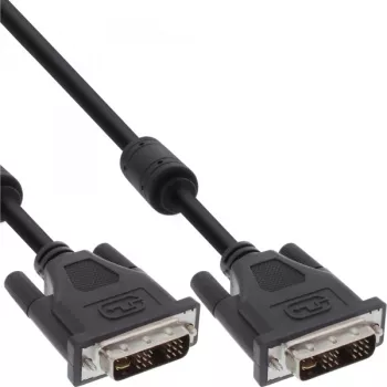 DVI-I laidas 24+5 V/V Dviejų kanalų InLine 17793 3 m