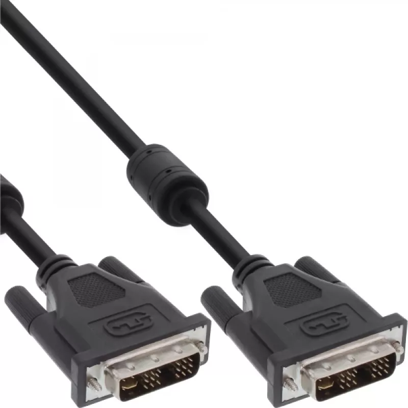 DVI-I laidas 24+5 V/V Dviejų kanalų InLine 17793 3 m
