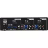 InLine stalinis KVM jungiklis su 2 DisplayPort prievadais, USB 3.0 šakotuvu ir garso palaikymu