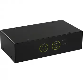 InLine stalinis KVM jungiklis, 2 prievadų, HDMI, USB 3.0 šakotuvas, su garsu