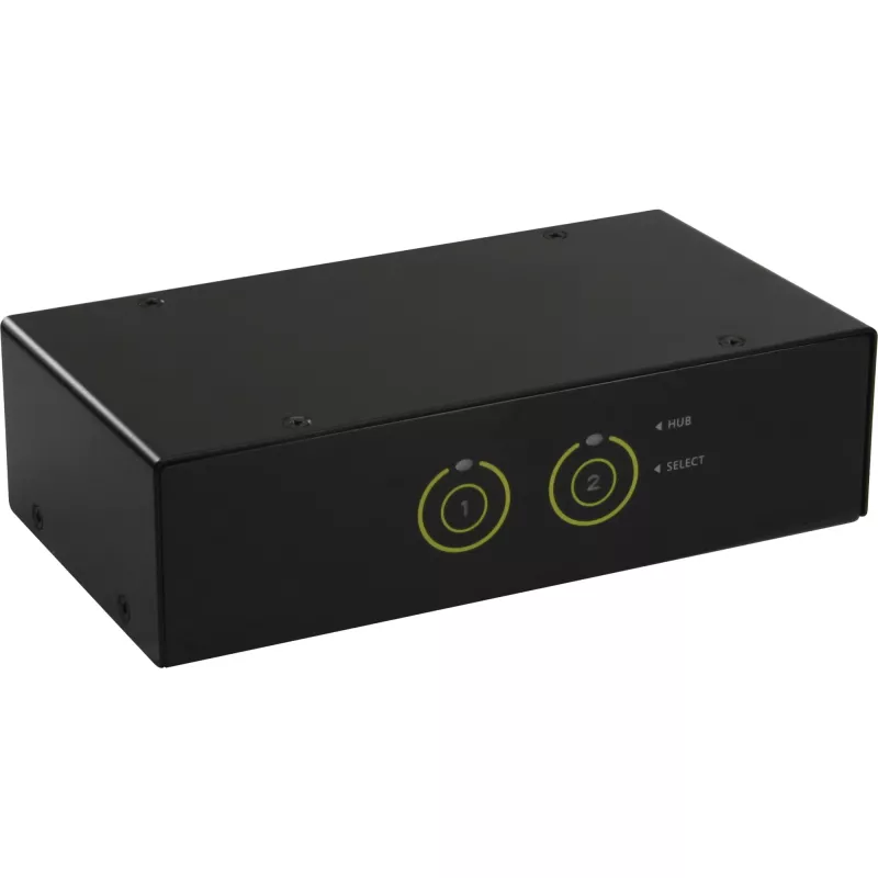 InLine stalinis KVM jungiklis, 2 prievadų, HDMI, USB 3.0 šakotuvas, su garsu
