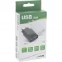 InLine USB maitinimo adapteris DUO, 2 prievadai 100-240VAC į 5V / 2,1A baltos spalvos