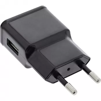 USB maitinimo adapteris InLine 31504S 100-240V iki 5V/1.2A juodas