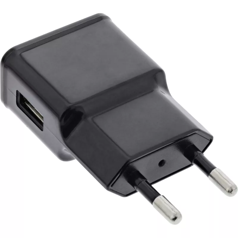 USB maitinimo adapteris InLine 31504S 100-240V iki 5V/1.2A juodas