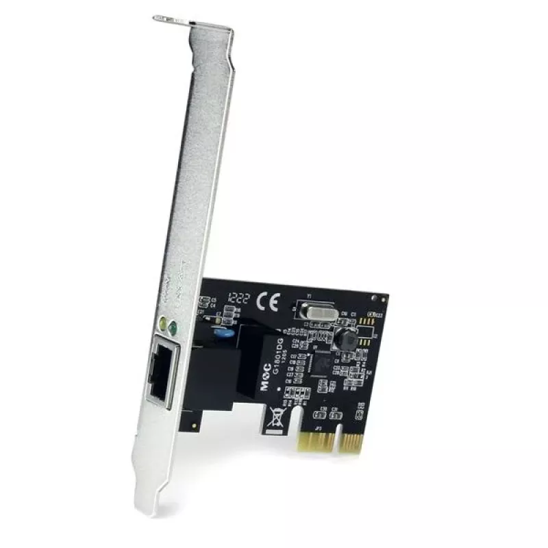 „StarTech.com“ 1 prievado PCI Express PCIe gigabitinio tinklo serverio adapterio NIC kortelė – dviejų profilių