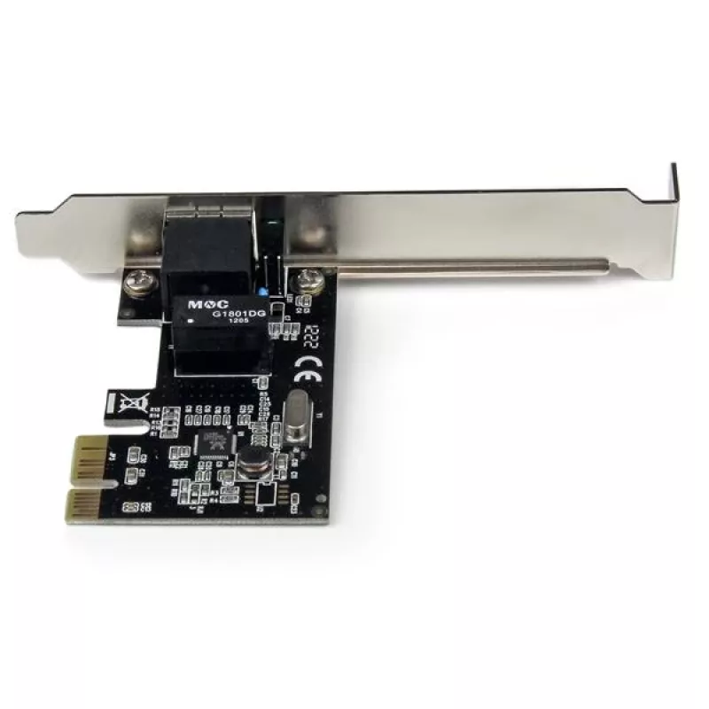 „StarTech.com“ 1 prievado PCI Express PCIe gigabitinio tinklo serverio adapterio NIC kortelė – dviejų profilių