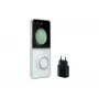 Flip dėklas Samsung for Galaxy Z Flip5 EF-XF73KKTEGWW — permatomas, 6.7 colių (17 cm) ekranui