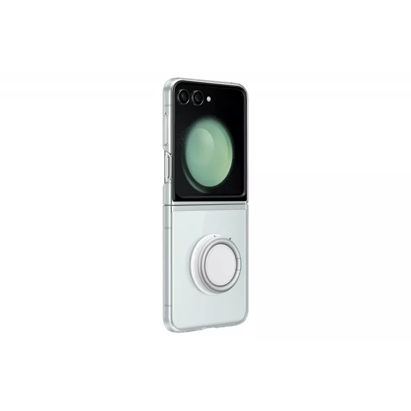 Flip dėklas Samsung for Galaxy Z Flip5 EF-XF73KKTEGWW — permatomas, 6.7 colių (17 cm) ekranui