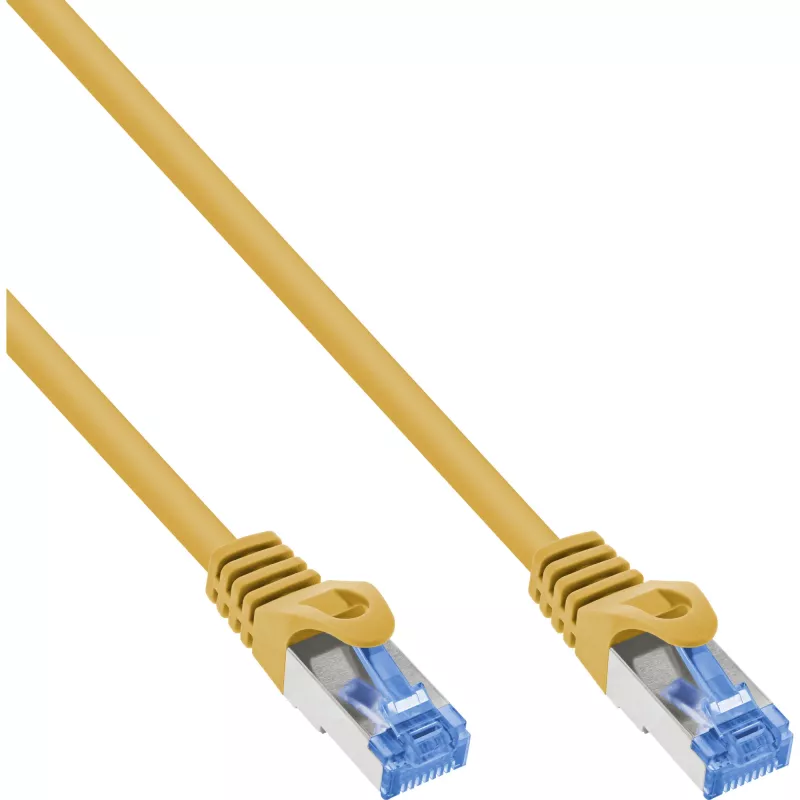 InLine 72614Y tinklo kabelis Geltonas 1.5 m Cat6a S/FTP (S-STP)