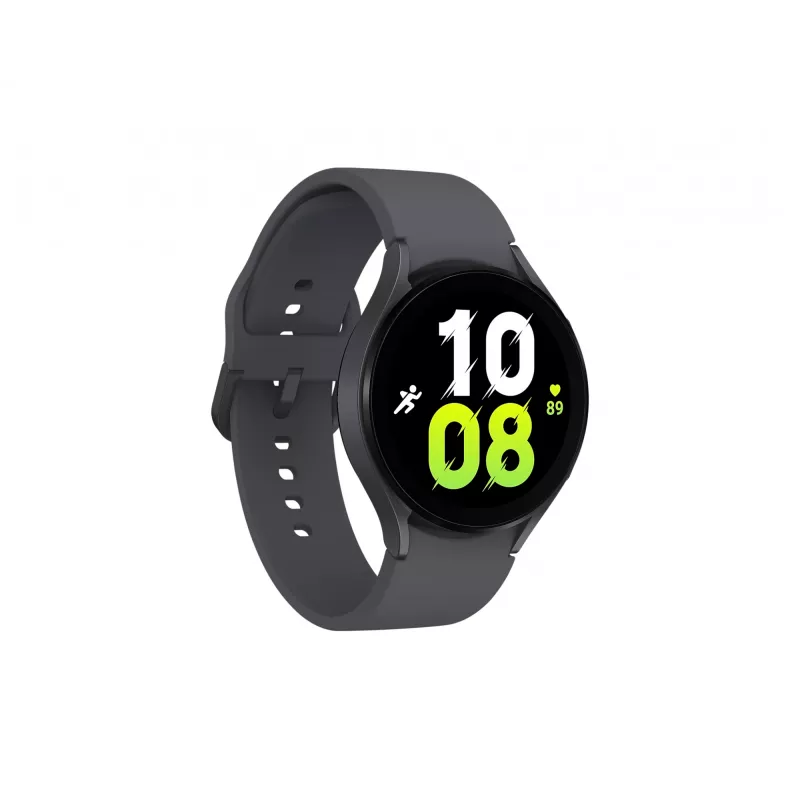 Samsung Galaxy Watch5 3,56 cm (1,4 colio) OLED 44 mm Skaitmeninis 450 x 450 pikselių Liečiamas ekranas Grafitas Wi-Fi GPS (palydovas)
