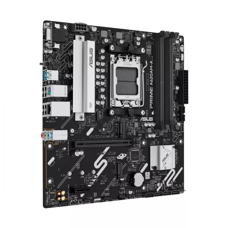 Motininė plokštė ASUS PRIME A620AM-A-CSM, A620, AM5, Micro ATX