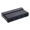 InLine 60604I USB-C bendrinamas jungiklis su 4 prievadų USB šakotuvu