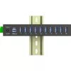 InLine 35396C sąsajų šakotuvas USB 3.2 Gen 1 (3.1 Gen 1) Type-B 5000 Mbit/s juodas