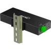 InLine 35396C sąsajų šakotuvas USB 3.2 Gen 1 (3.1 Gen 1) Type-B 5000 Mbit/s juodas
