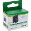 InLine 59971F kabelių tvarkymo priemonė Universalus Kabelio laikiklis Juoda 10 vnt.