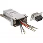 InLine adapteris 9 kontaktų Sub-D kištukas – RJ45 lizdas, metalizuotas 68889M