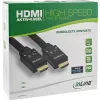 InLine HDMI aktyvus laidas, HDMI-High Speed su Ethernet, M/M, nailono pynė, 20 m