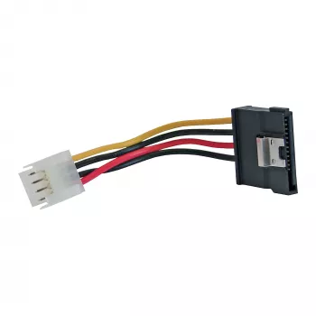 InLine SATA maitinimo adapterio kabelis 3,5 col. / 15 kontaktų SATA su fiksatoriumi 0,06 m