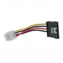 InLine SATA maitinimo adapterio kabelis 3,5 col. / 15 kontaktų SATA su fiksatoriumi 0,06 m