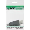 InLine adapteris USB 2.0 A tipo kištukas / Mini-USB 5 kontaktų kištukas 33441C