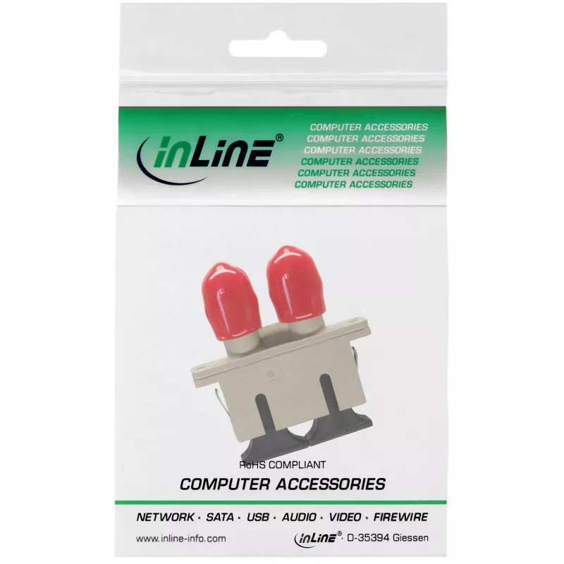 Šviesolaidinis adapteris duplex ST/SC InLine 89991D