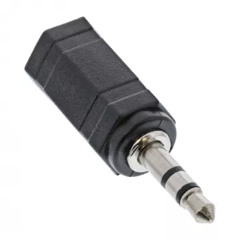 Garso adapteris 2,5 mm lizdas (mot.) / 3,5 mm kištukas (vyr.) stereofoninis InLine 99309