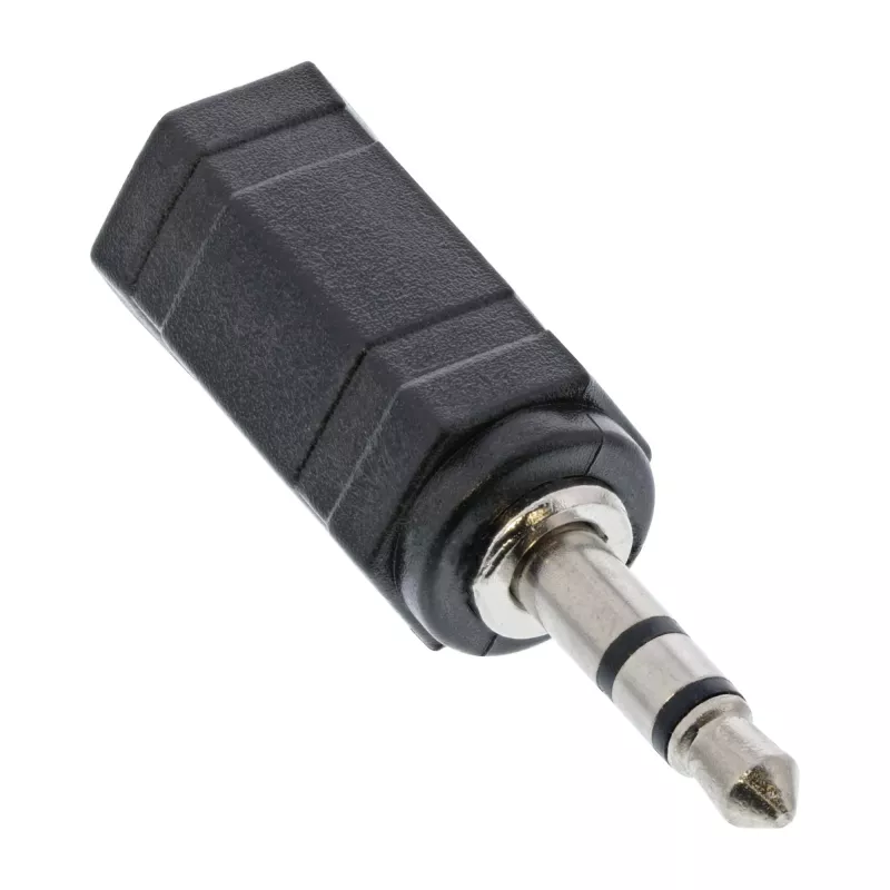 Garso adapteris 2,5 mm lizdas (mot.) / 3,5 mm kištukas (vyr.) stereofoninis InLine 99309