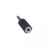 Garso adapteris 2,5 mm lizdas (mot.) / 3,5 mm kištukas (vyr.) stereofoninis InLine 99309