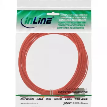 Šviesolaidinis dvipusis laidas LC/SC InLine 88638 50/125 µm OM2 25 m