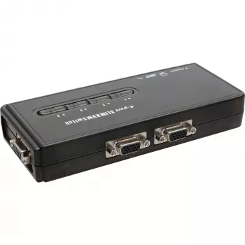 KVM jungiklis 4 prievadų USB InLine 60614H
