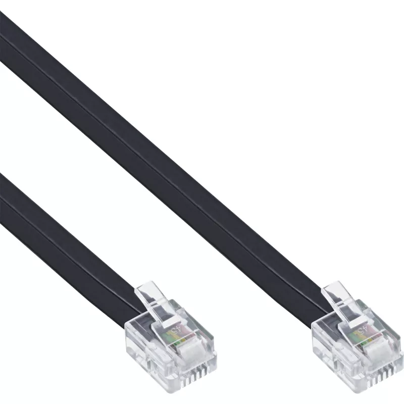 InLine modulinis kabelis RJ11 kištukas / kištukas 6P4C 6 m